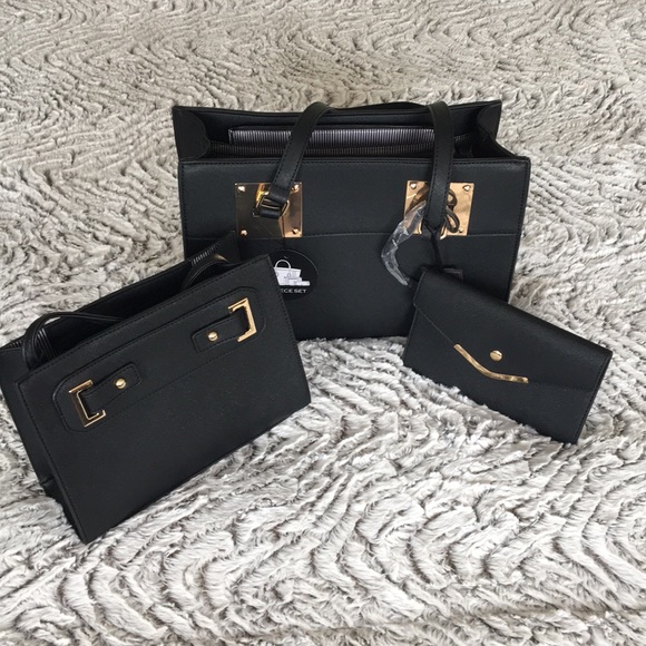 Deluxity Handbags - •3 Piece Purse set•